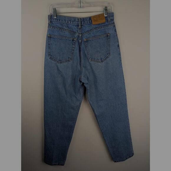 Eddie bauer Vtge 90's Womens  Mom Jeans Sz 12P W30"Rise12"Hip44 Ins27.5 Bottom - Picture 7 of 7